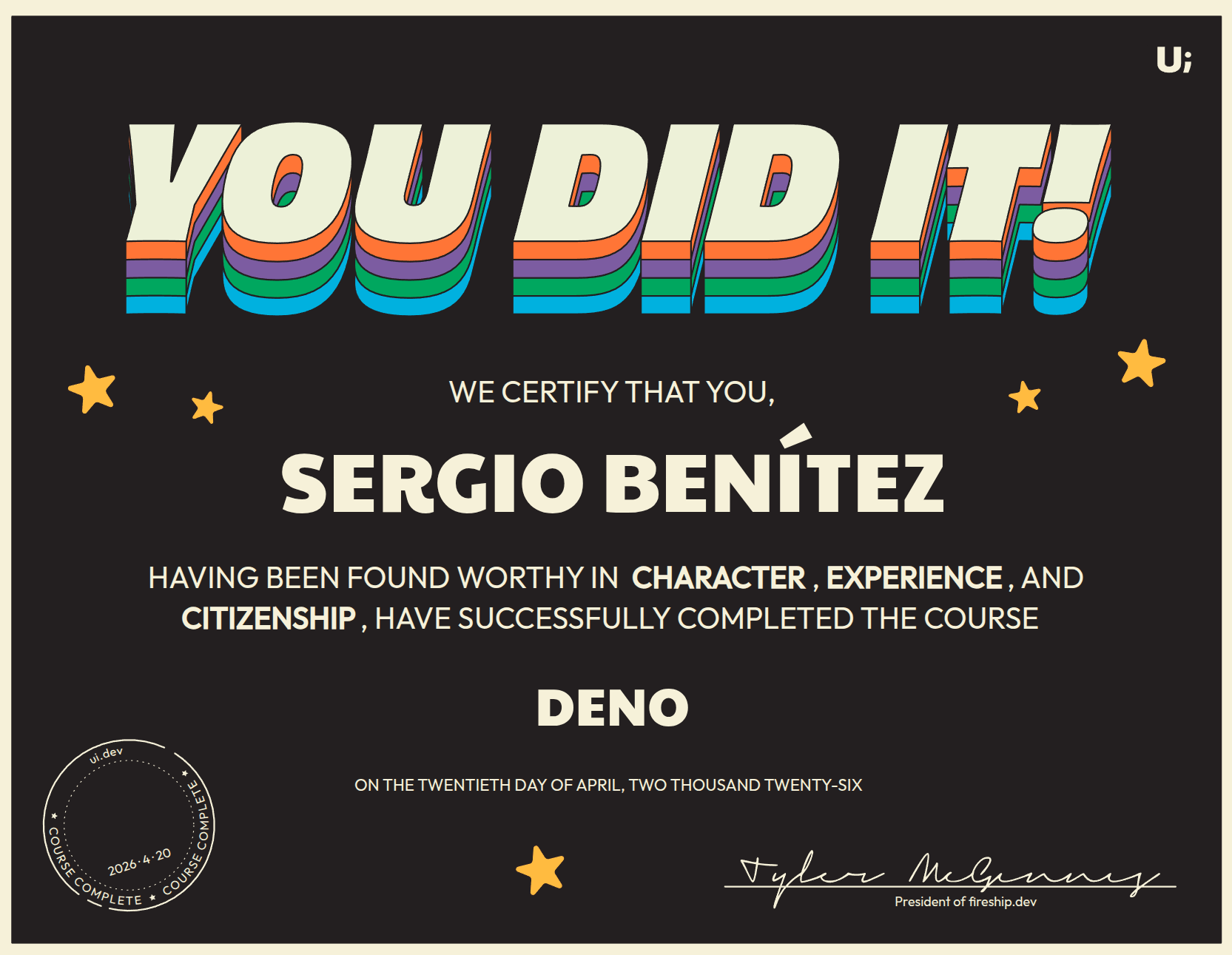 Deno logo