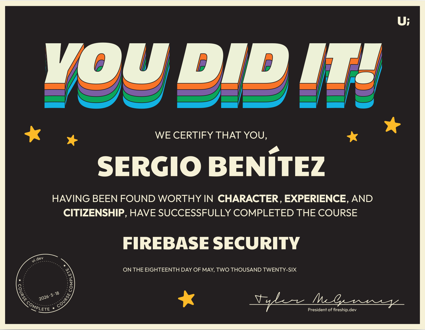 Firebase Security logo