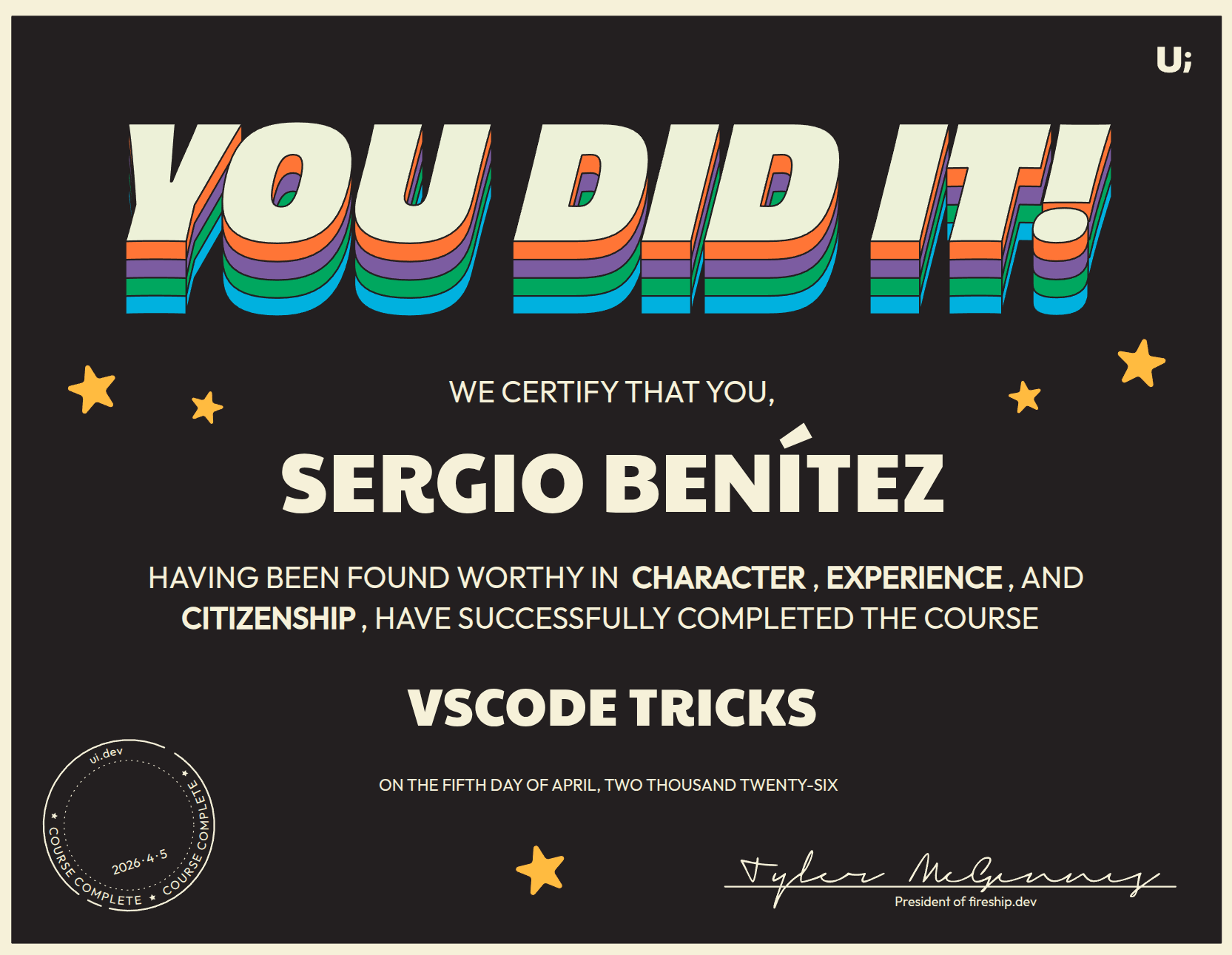 VSCode Tricks logo