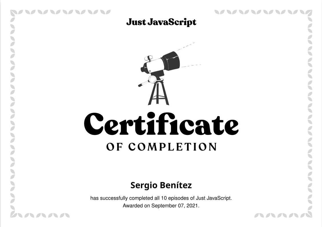 Just JavaScript logo