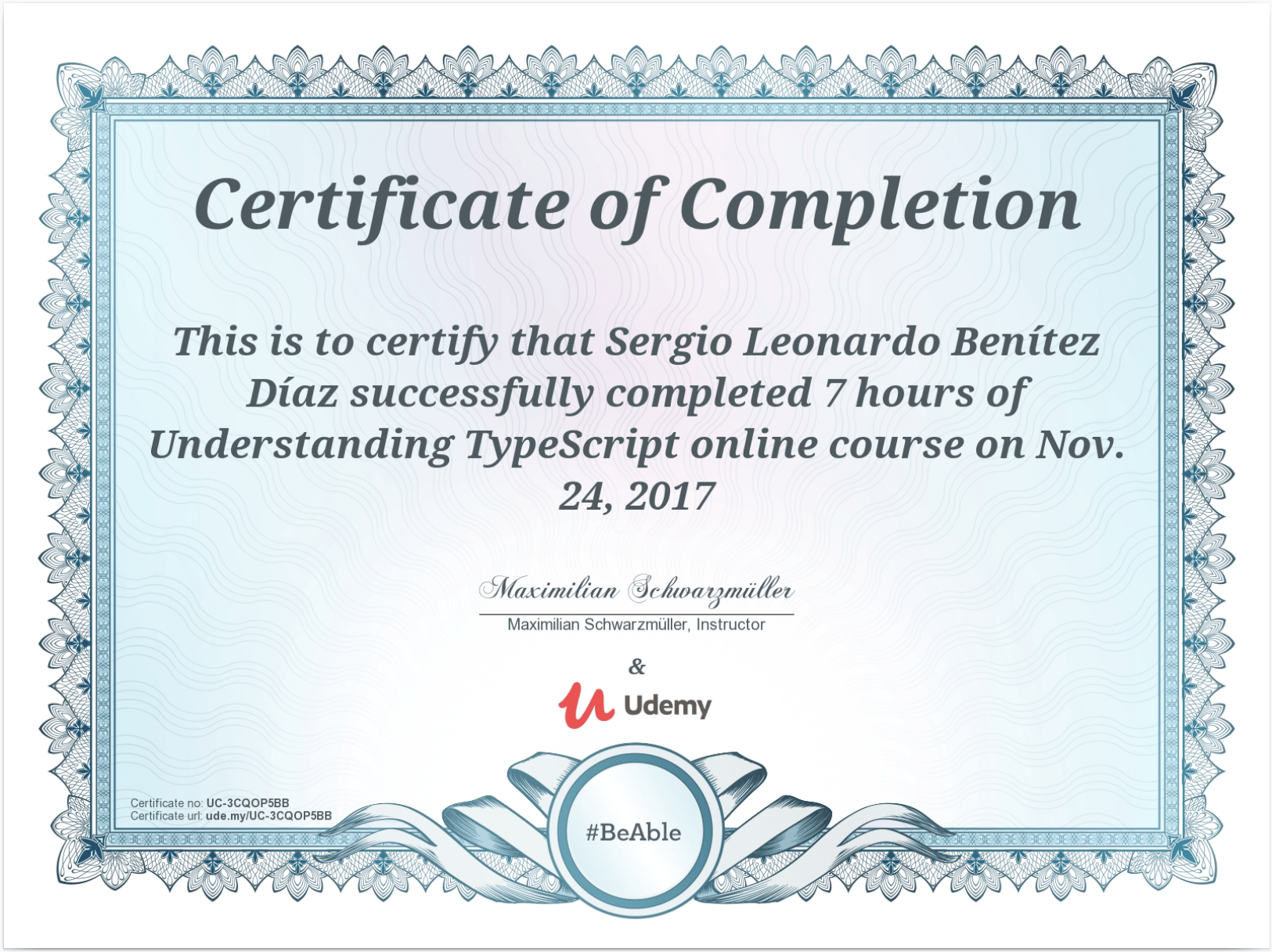 Understanding TypeScript logo