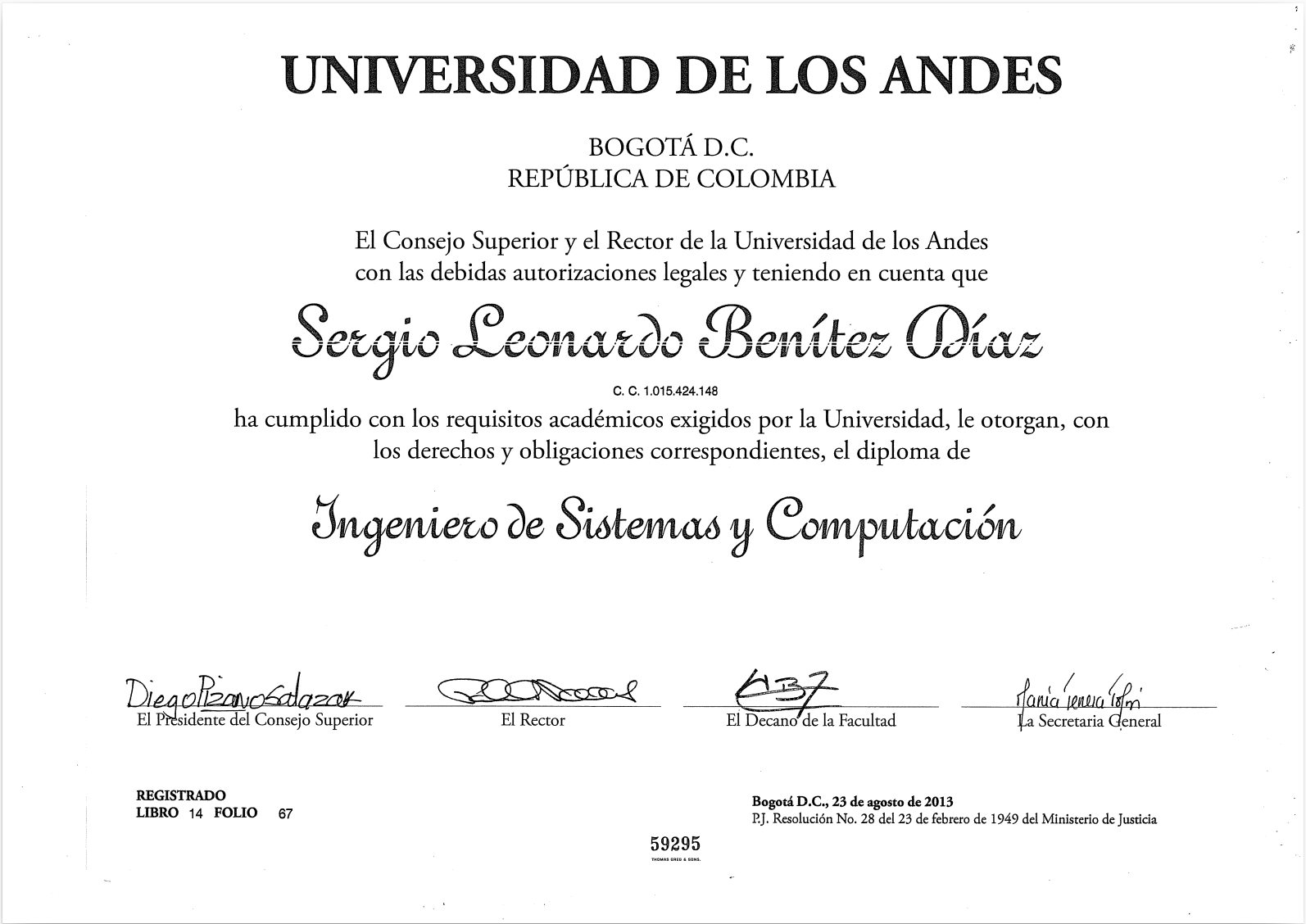 Ingeniería de Sistemas y Computación logo